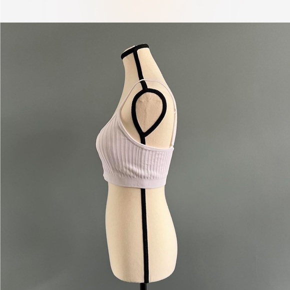 Aerie white Ribbed bralette - Picture 4 of 6